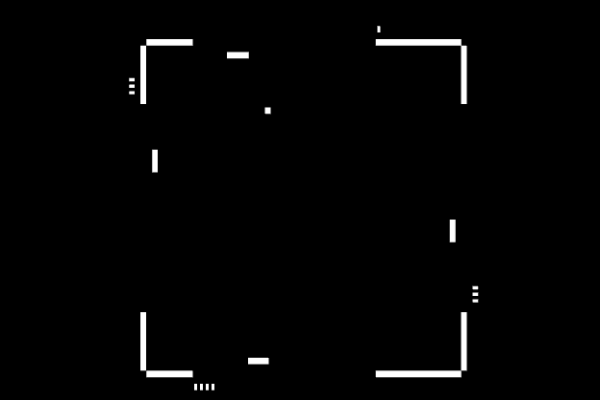 Quadra Pong - Atari, 1974